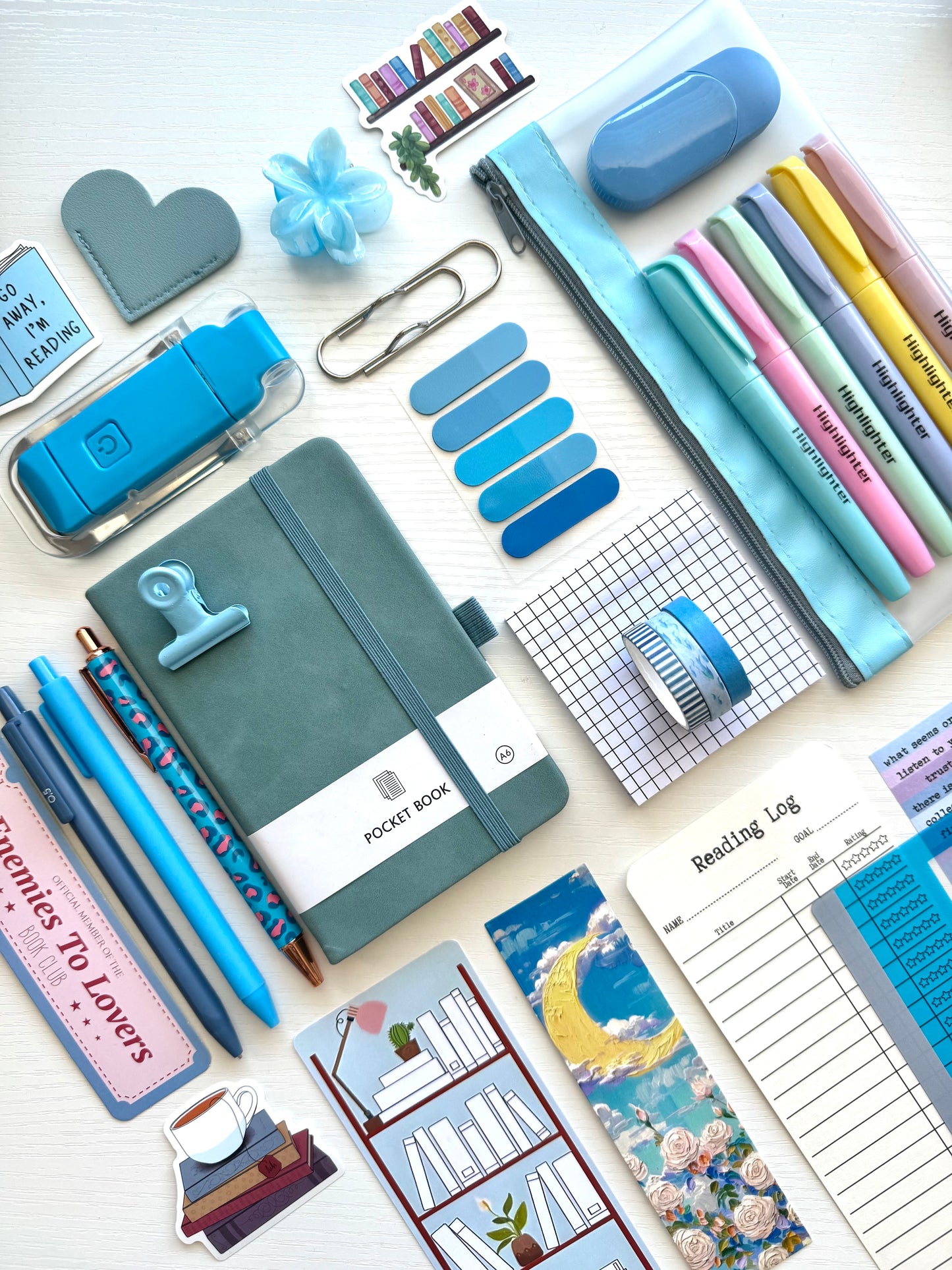BLUE bookish bundle