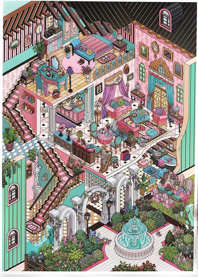 Room Scene Sticker Set 1