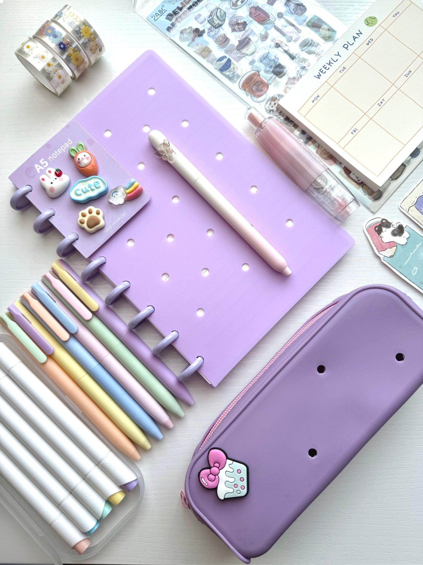 LAVENDER Stationery Box – Cute Gift Set
