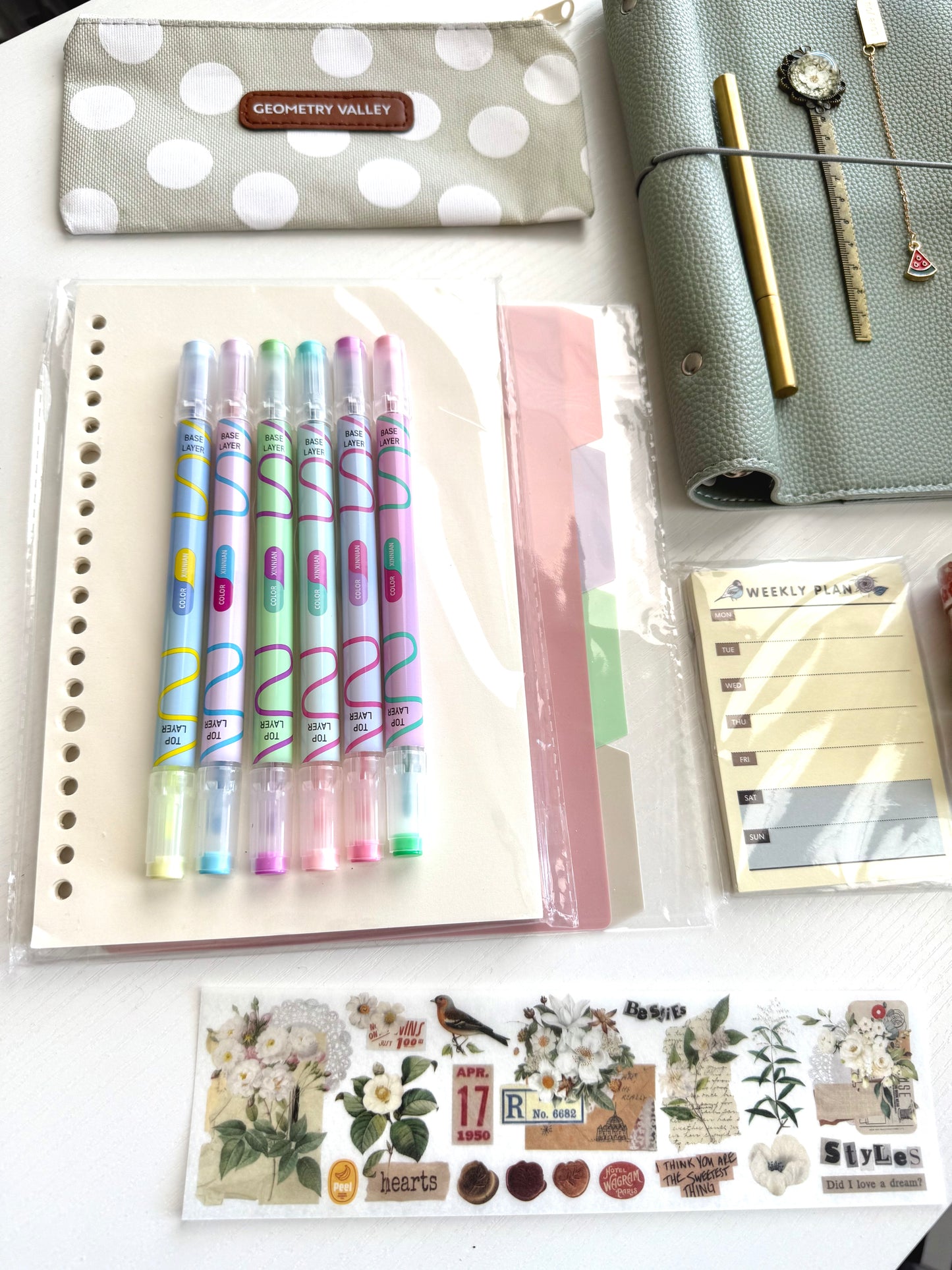 DESERT SUNSET Stationery Box – Cute Gift Set