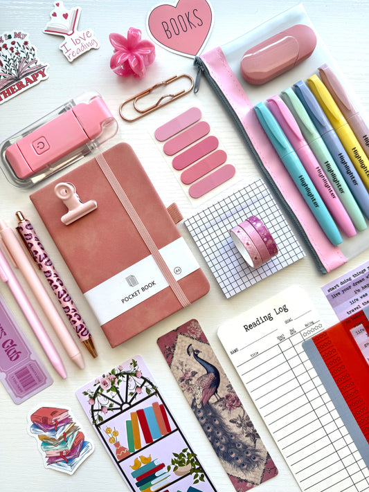 PINK bookish bundle