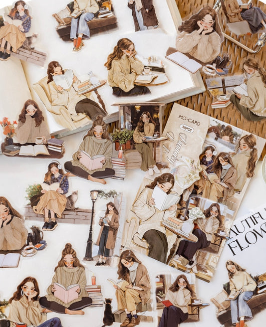 Fall Reading Sticker Pack 🍂 30pcs