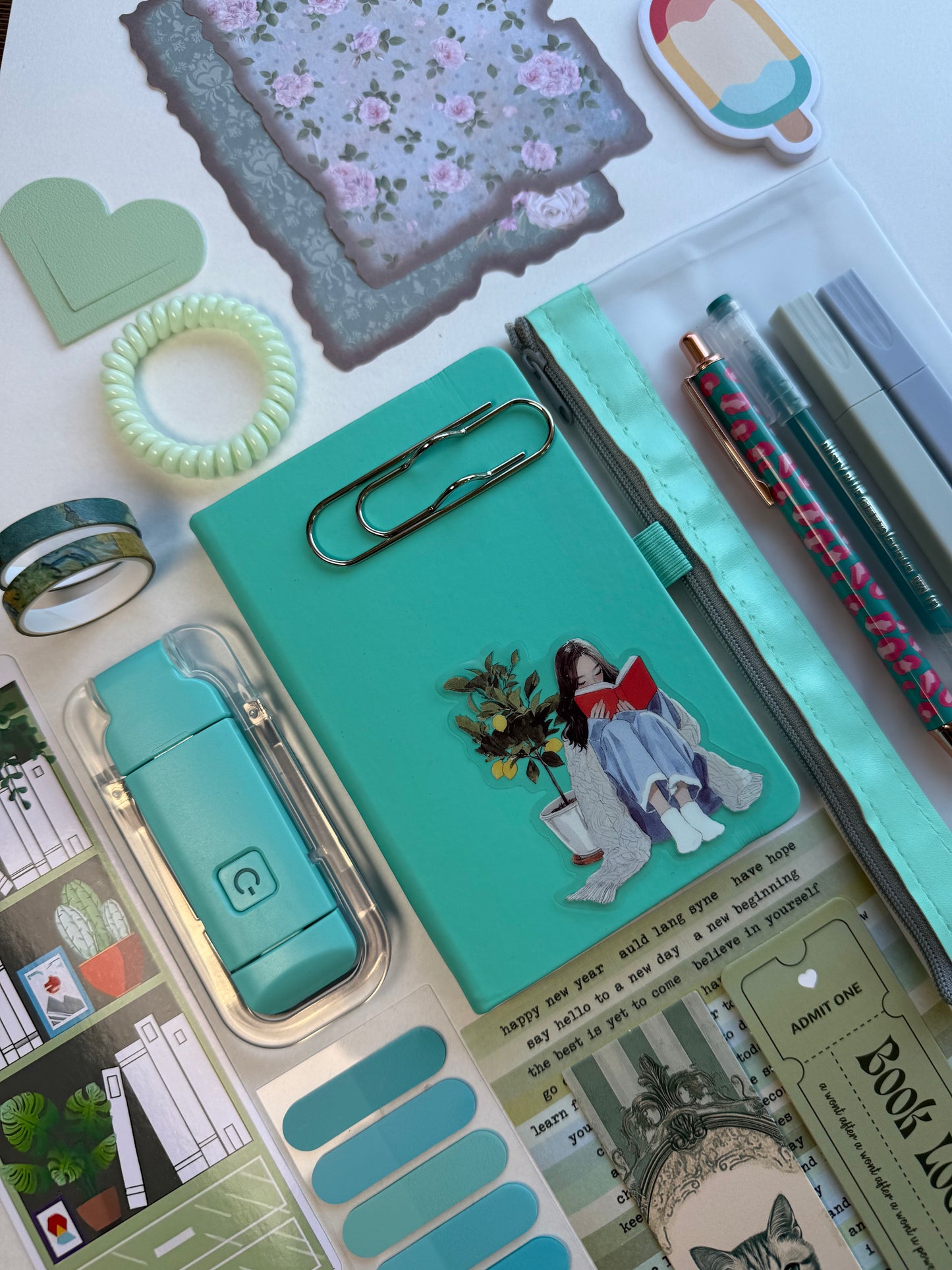 Mint Green Bookish Bundle