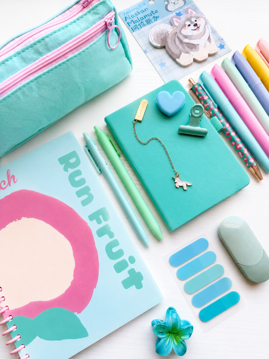 PEACH Stationery Box – Cute Gift Set